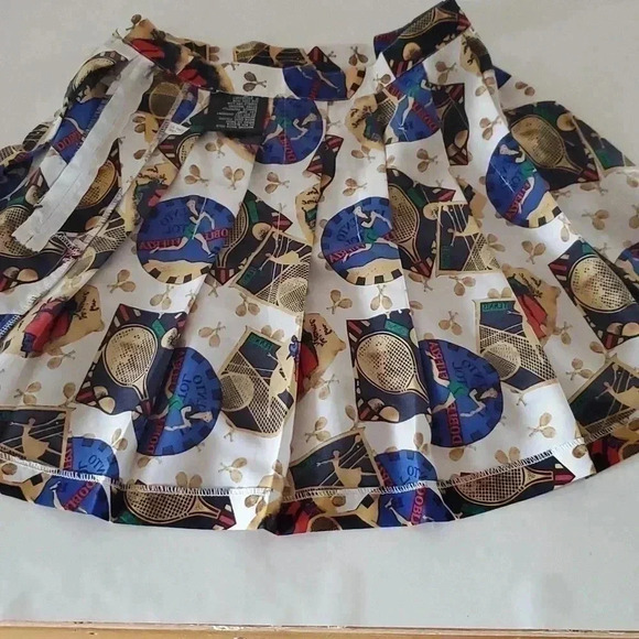Lavon Sport - VINTAGE Tennis Themed Tennis Skirt - Picture 13 of 13